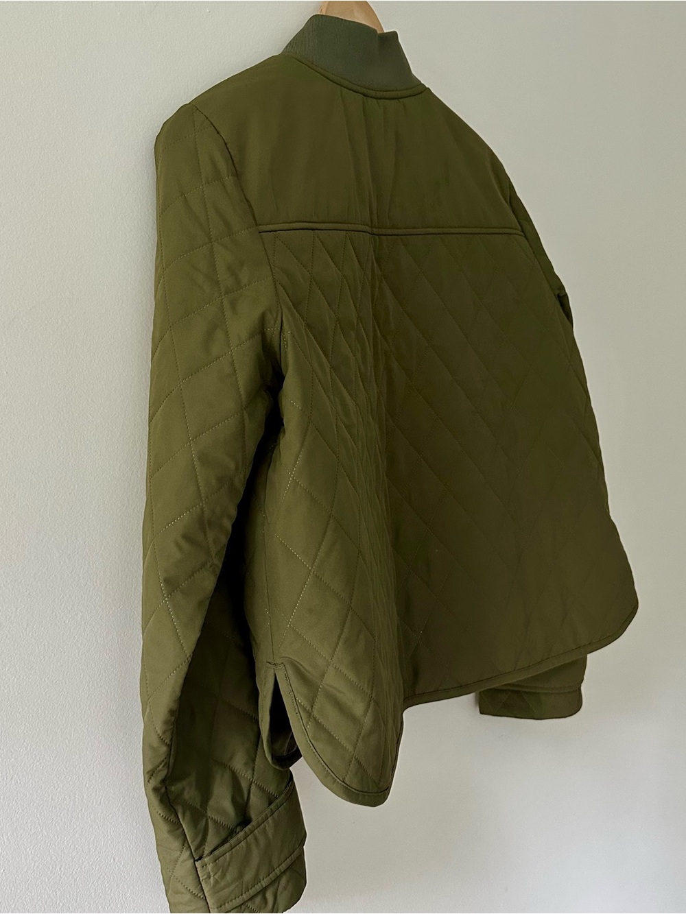 Barbour Whillan Quilted Jacket Ivy Green Size 4 Great Condition - Picture 6 of 14